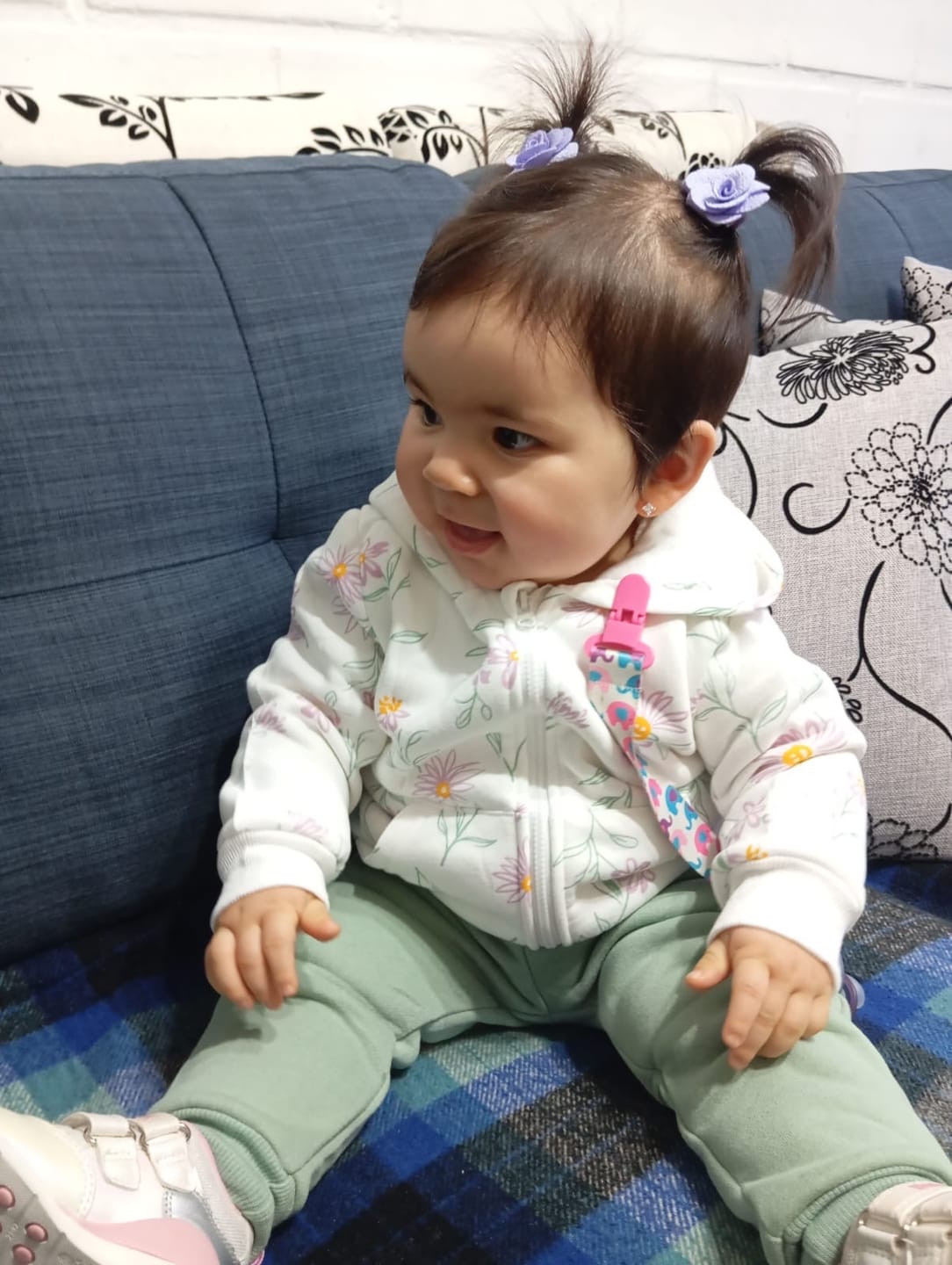 Customer photo review of Conjunto 4 piezas 100% algodón abrigado para bebé - !Adelanto de temporada!