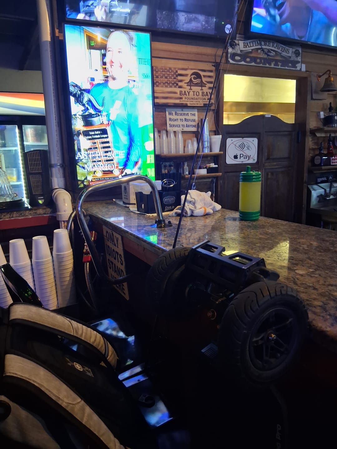 Customer photo review of 175mm Pneumatic Tire Set for Hurricane