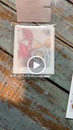 Customer video review of 5x7 Matting Package Print