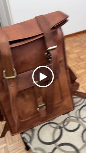 Customer video review of The Hoffman Roll Top Backpack