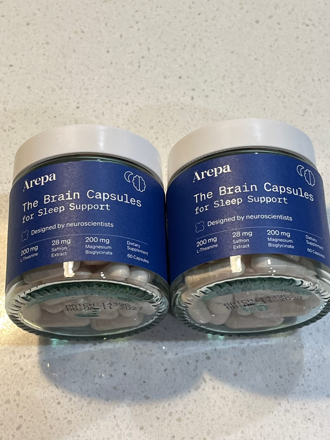 Customer photo review of The Brain Capsules for Sleep Support