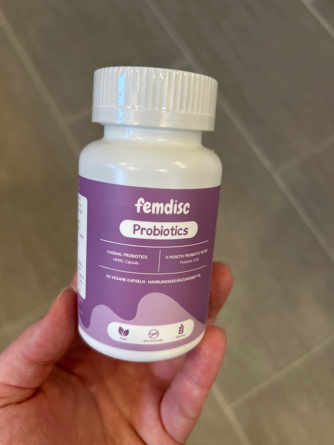 Customer photo review of femdisc vaginal Probiotics