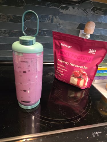 Customer photo review of Gourmet Whey Protein Powders
