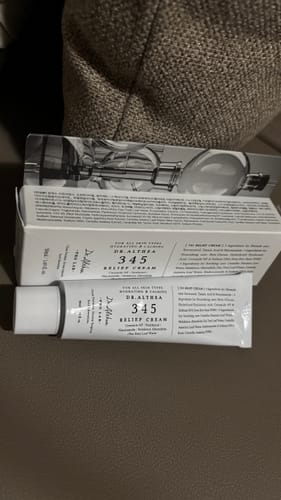 Customer photo review of 345 Relief Cream