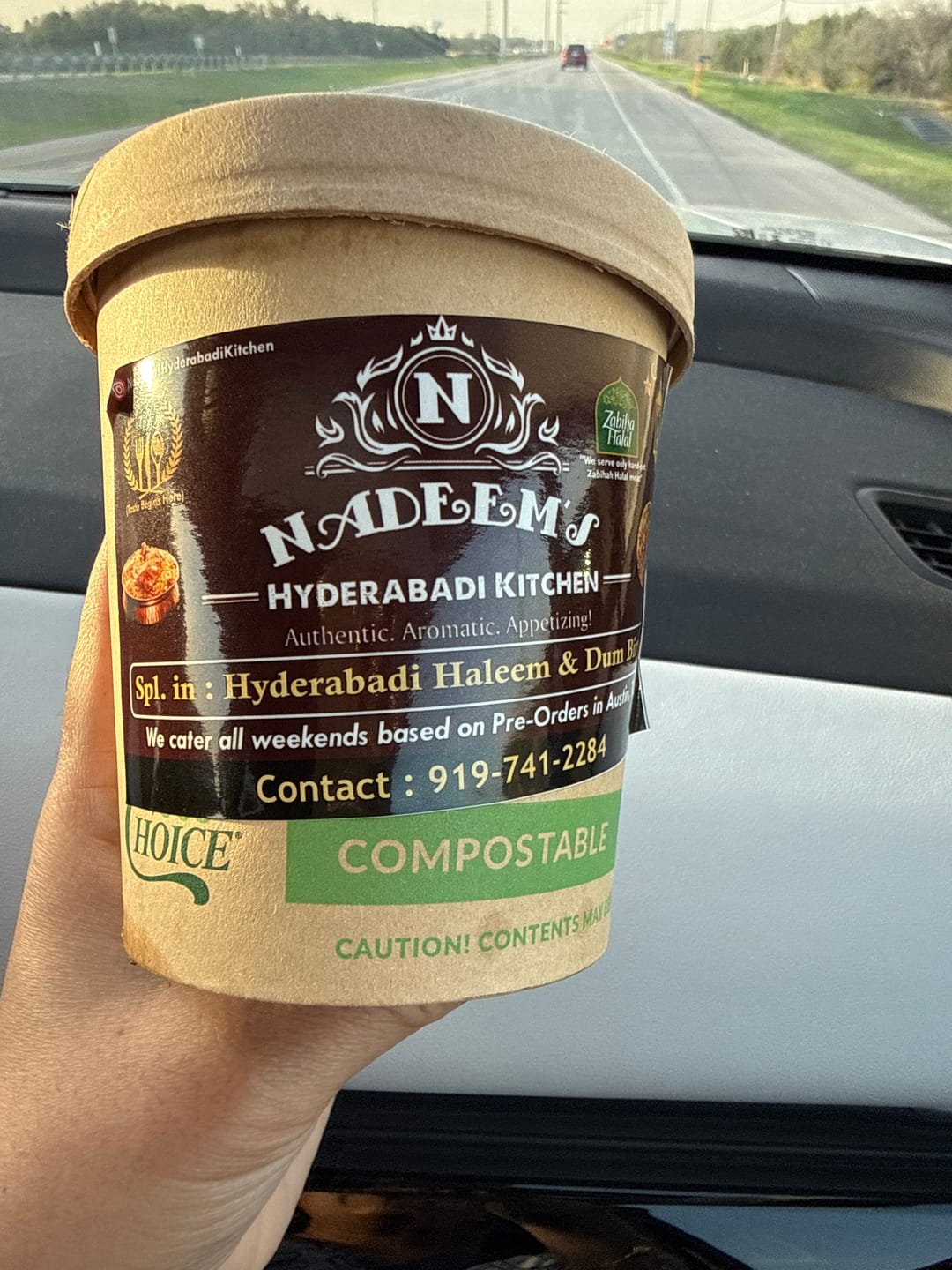 Customer photo review of Goat Haleem