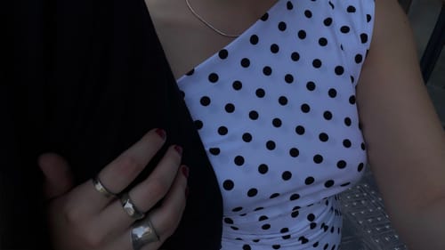 Customer photo review of TOP EMMA LUNARES BLANCO