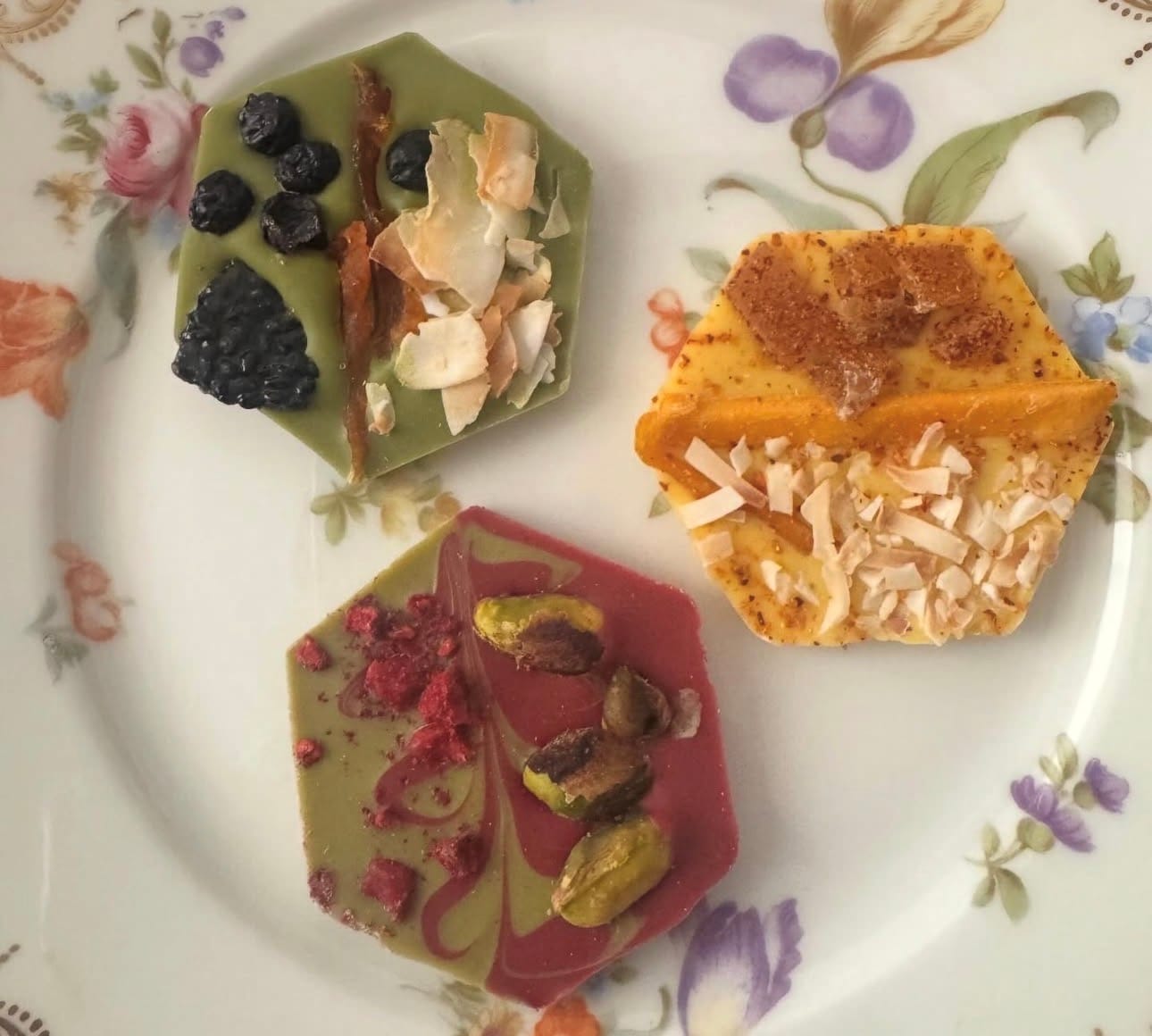 Customer photo review of Passionfruit Tajin Mendiants