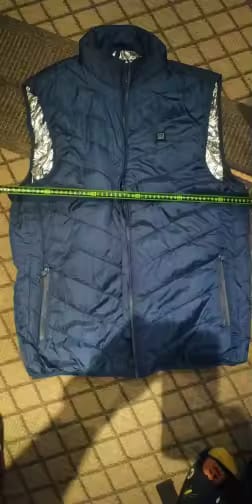 Customer photo review of Verwarmde bodywarmer met 9 verwarmingszones – ultralicht, USB-gevoed & ideaal voor outdooravonturen