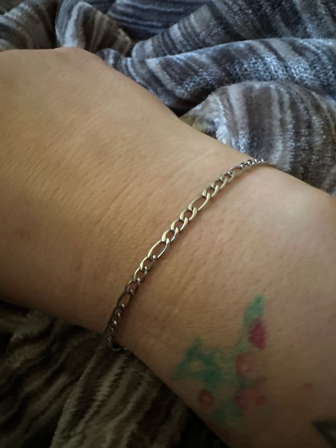 Customer photo review of FIGARO BRACELET 3MM