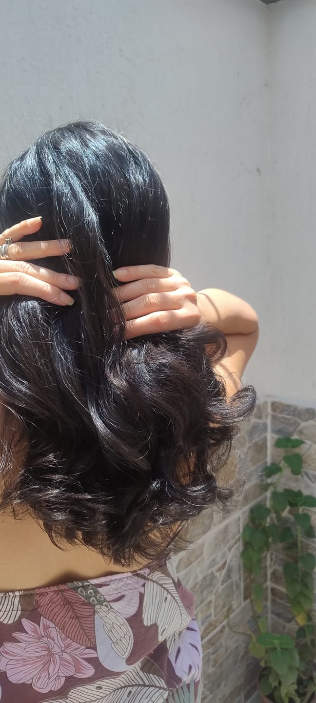 Customer photo review of 🥰 Reparador Total 2 en pasos+ Polimero+ Shampoo crecimiento