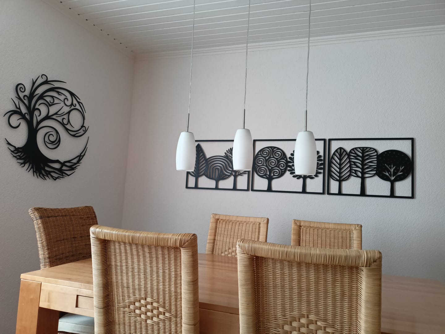 Customer photo review of Triptyque déco murale en métal - Forêt de bonbon (V.02)