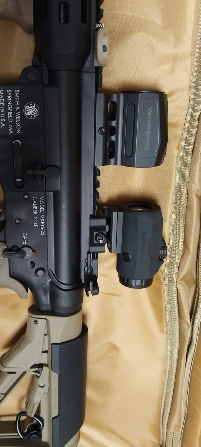 Customer photo review of Vector Optics SCMF-35 Maverick-IV 3x22 Magnifier Mini