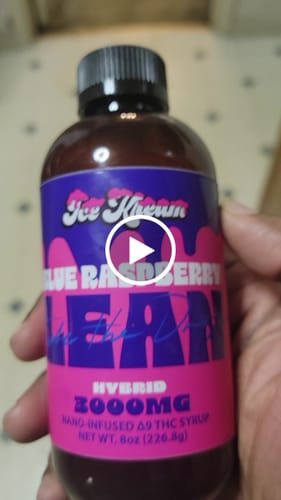 Customer video review of BLUE RASPBERRY LEAN