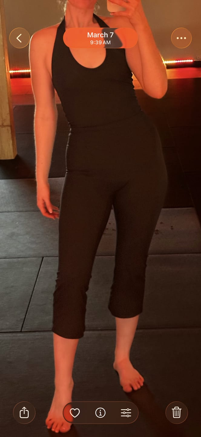 Customer photo review of The Halter Tank / Black