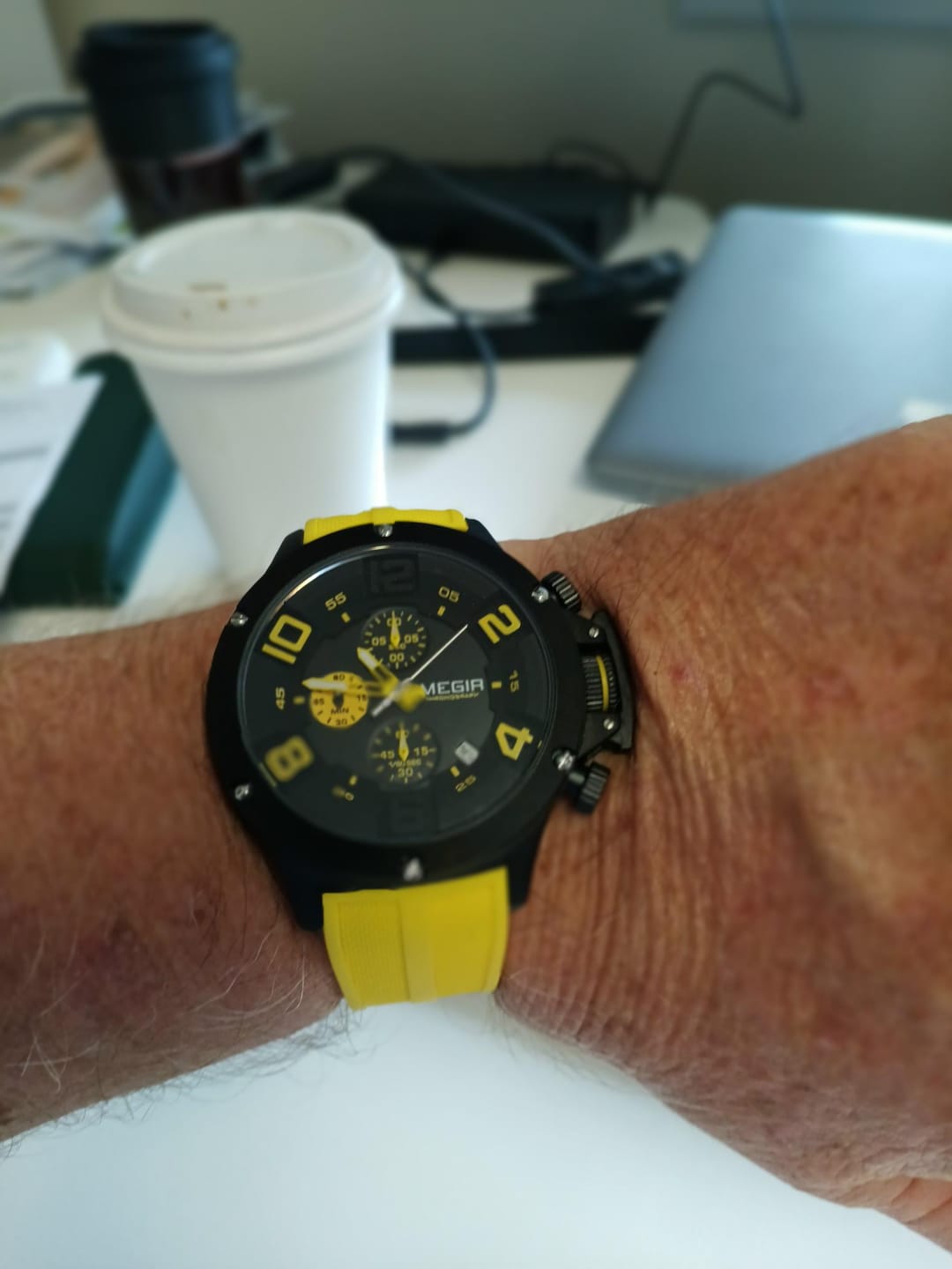 Customer photo review of Lucky Fours® Chronograph