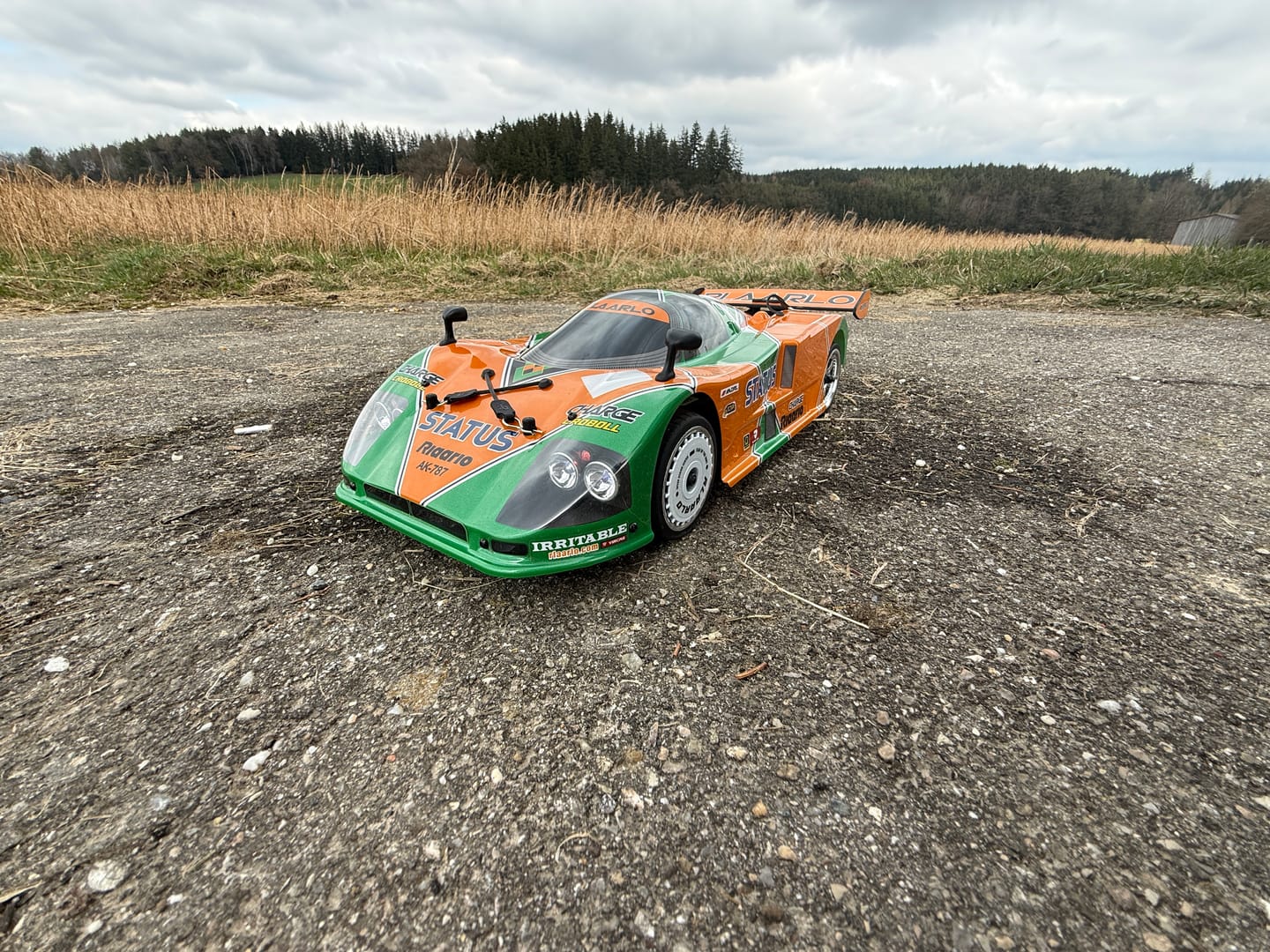 Customer photo review of Rlaarlo 1/10 Metal Version Brushless RTR On-Road Cars, Supercar,AK-787