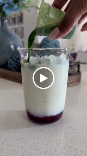 Customer video review of Blueberry Coffee Syrup