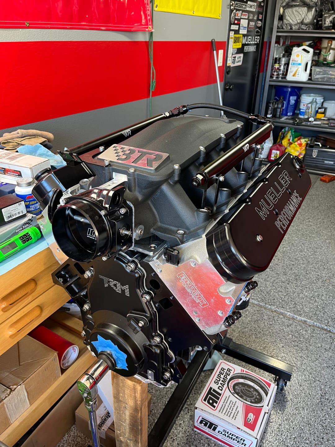 Customer photo review of ICON 102/105mm Cable Drive Throttle Body (Black) w/ Interchangeable Connection