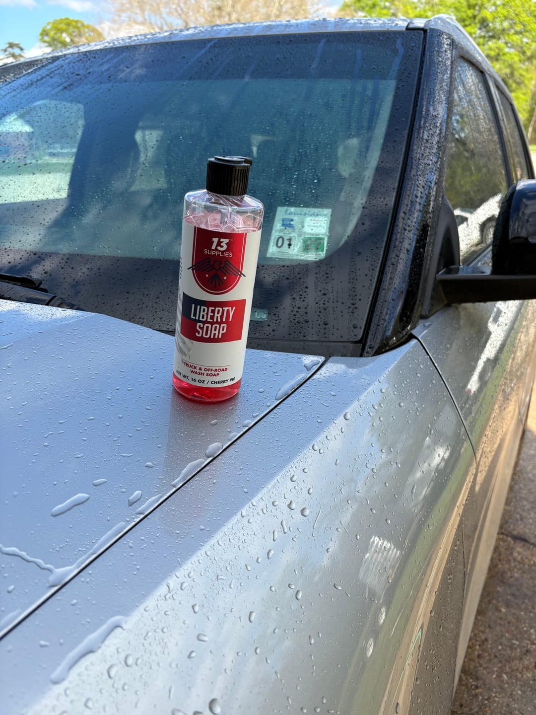 Customer photo review of LIBERTY TRUCK & OFF-ROAD WASH SOAP – HEAVY-DUTY FOAM WASH