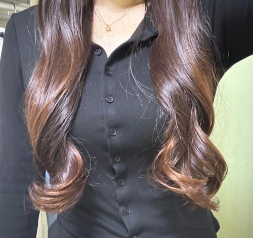 Customer photo review of Rizador de pelo 3 en 1
