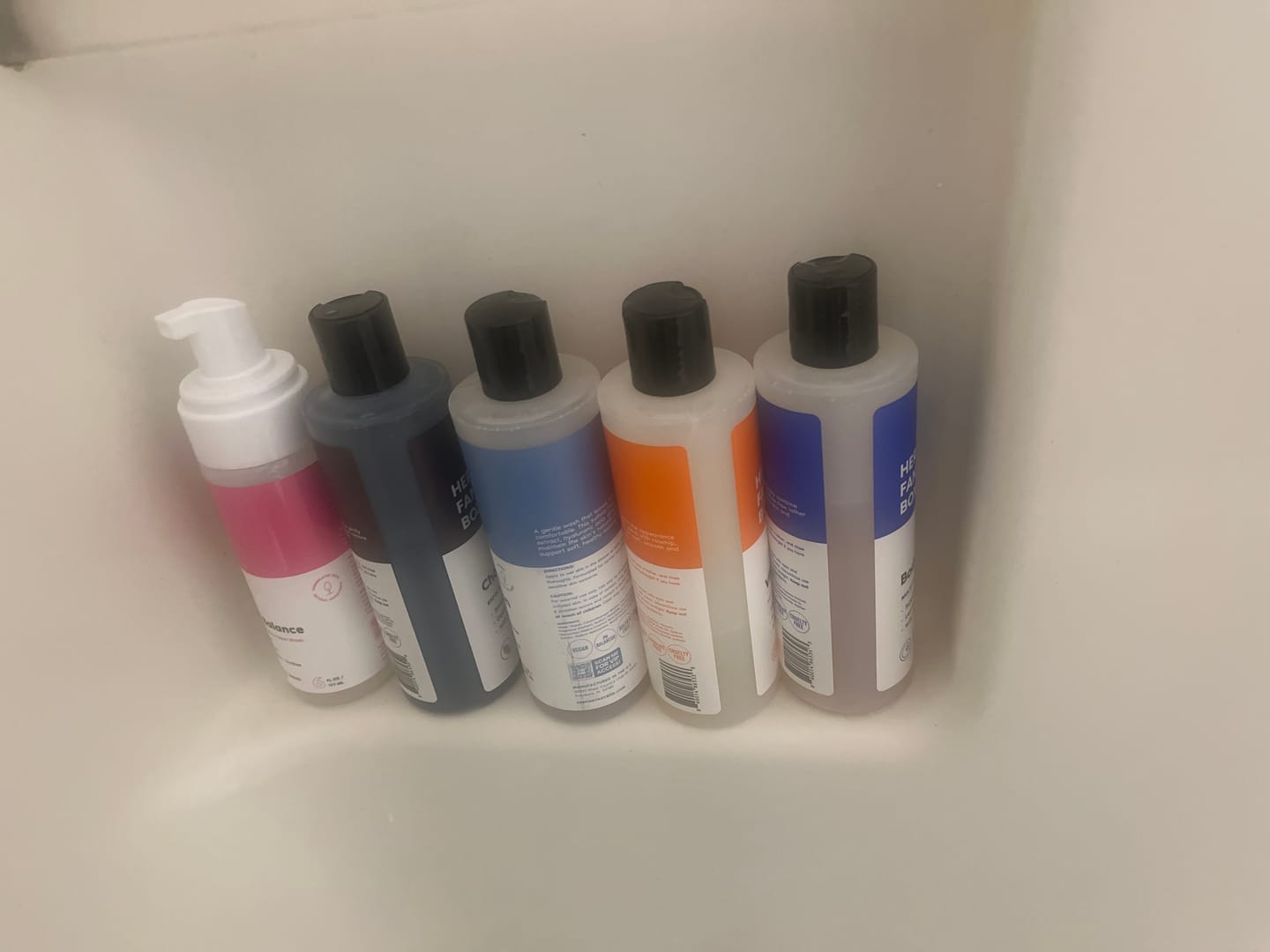 Customer photo review of Body Wash Gift Set