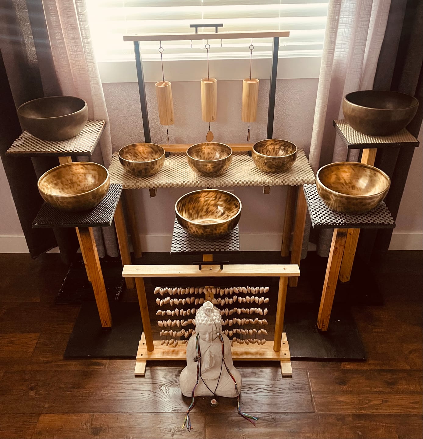 Customer photo review of Jambati Tibetan Singing Bowl HW304 - 11 1/8", A2 & D#4.