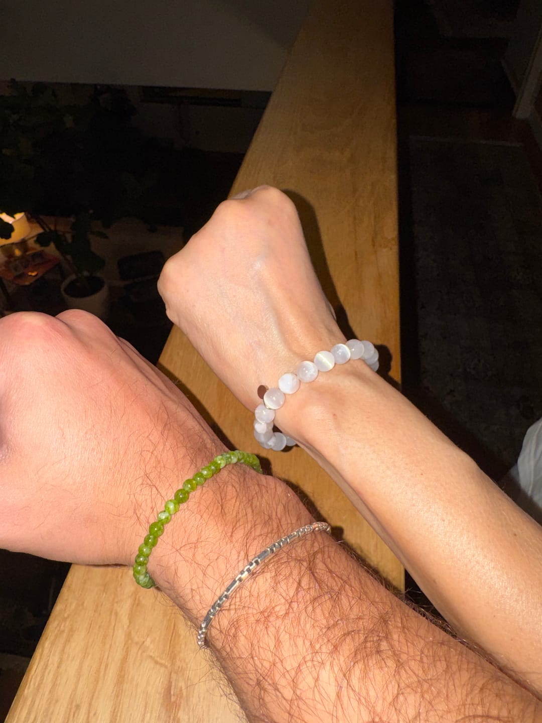 Customer photo review of Peridot Bracelet Mini
