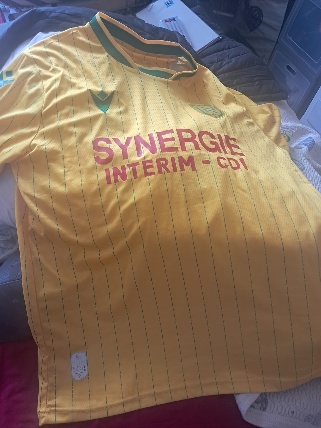 Customer photo review of Maillot FC Nantes I 25/26