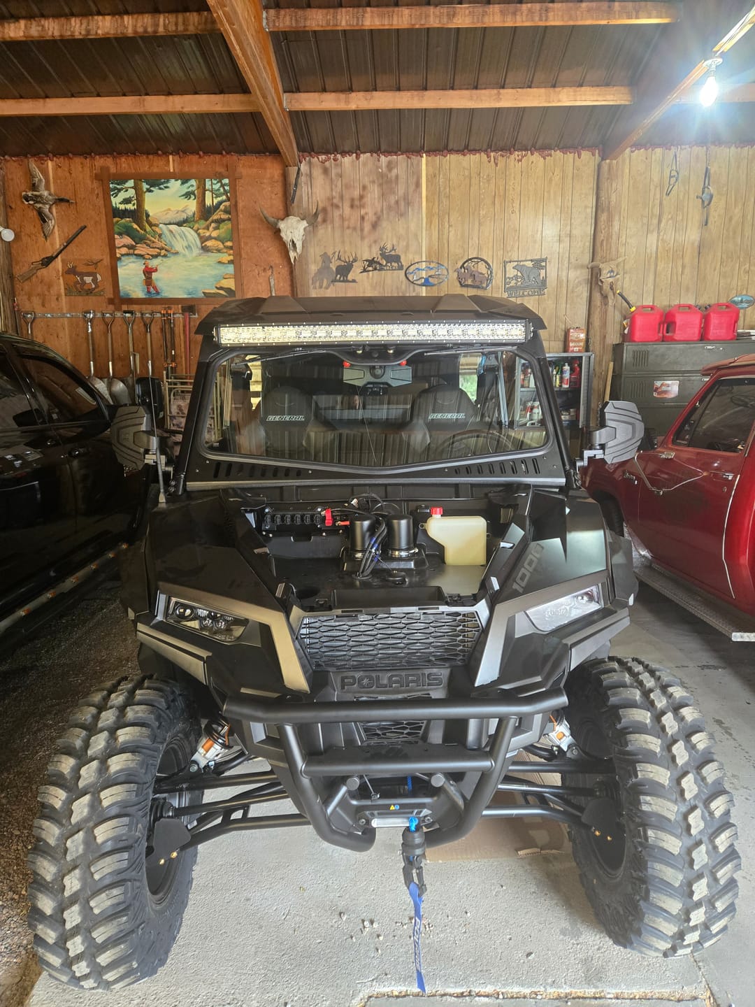 Customer photo review of Polaris General 2.0 Vented Glass Windshield