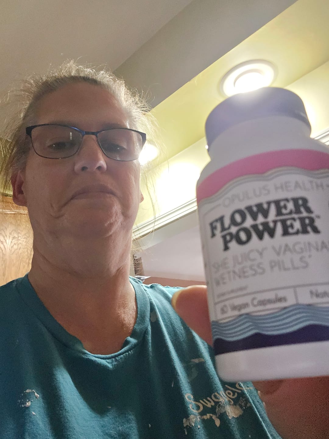 Customer photo review of Flower Power® 'She Juicy' Vaginal Moisture Supplement (60ct/ea)