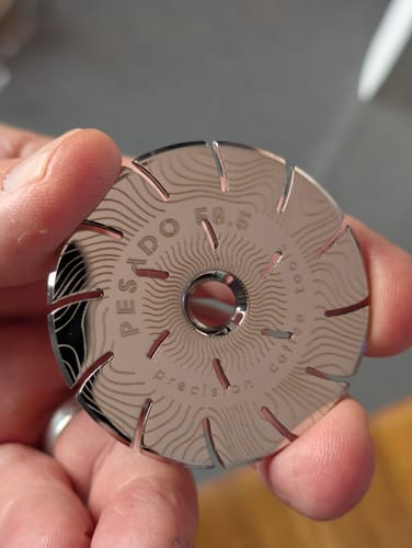 Customer photo review of High Diffusion Espresso Shower Screen - Breville