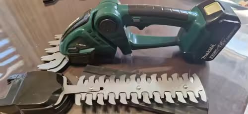 Customer photo review of 2-in-1 Akku Gras- & Strauchschere – (Verstellbar)