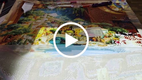 Customer video review of Diamond Painting Rolle Zubehör