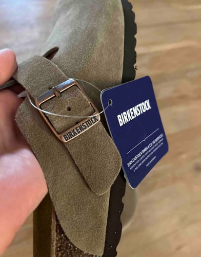 Customer photo review of Birkenstock Boston
