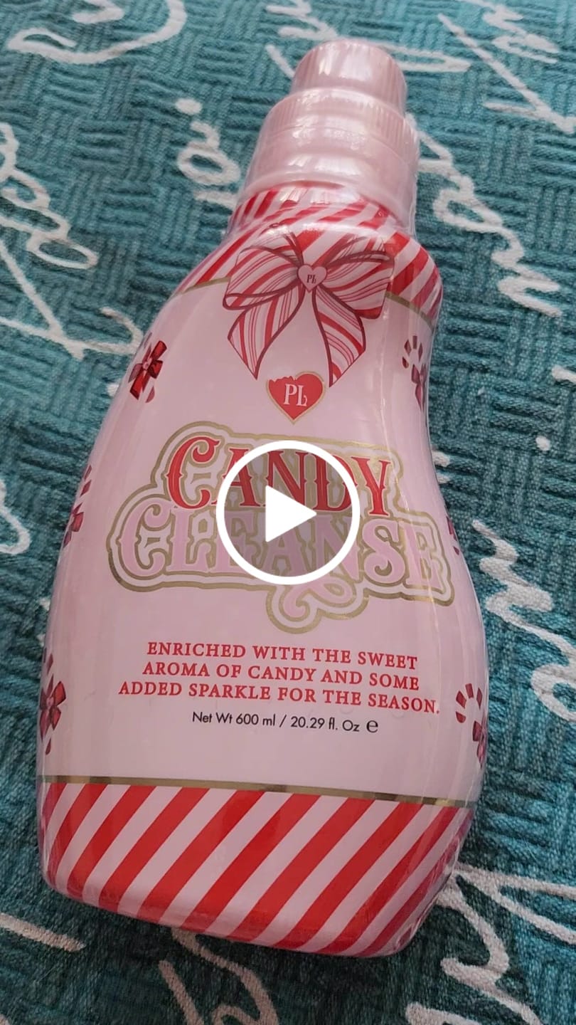 Customer video review of P.Louise Candy Cane Cleanse Body Wash