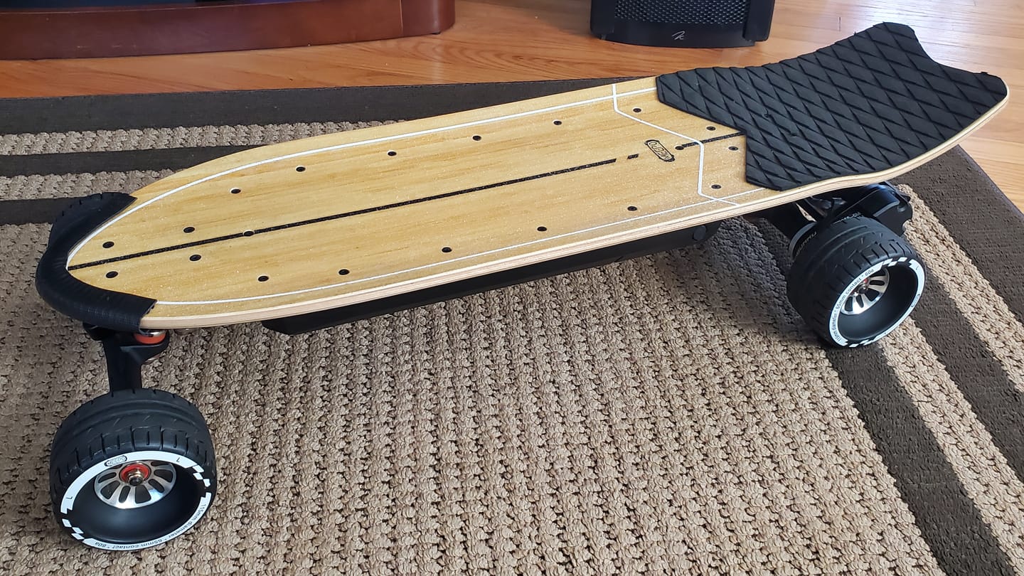 Customer photo review of 115s Cyclone Rubber Wheels