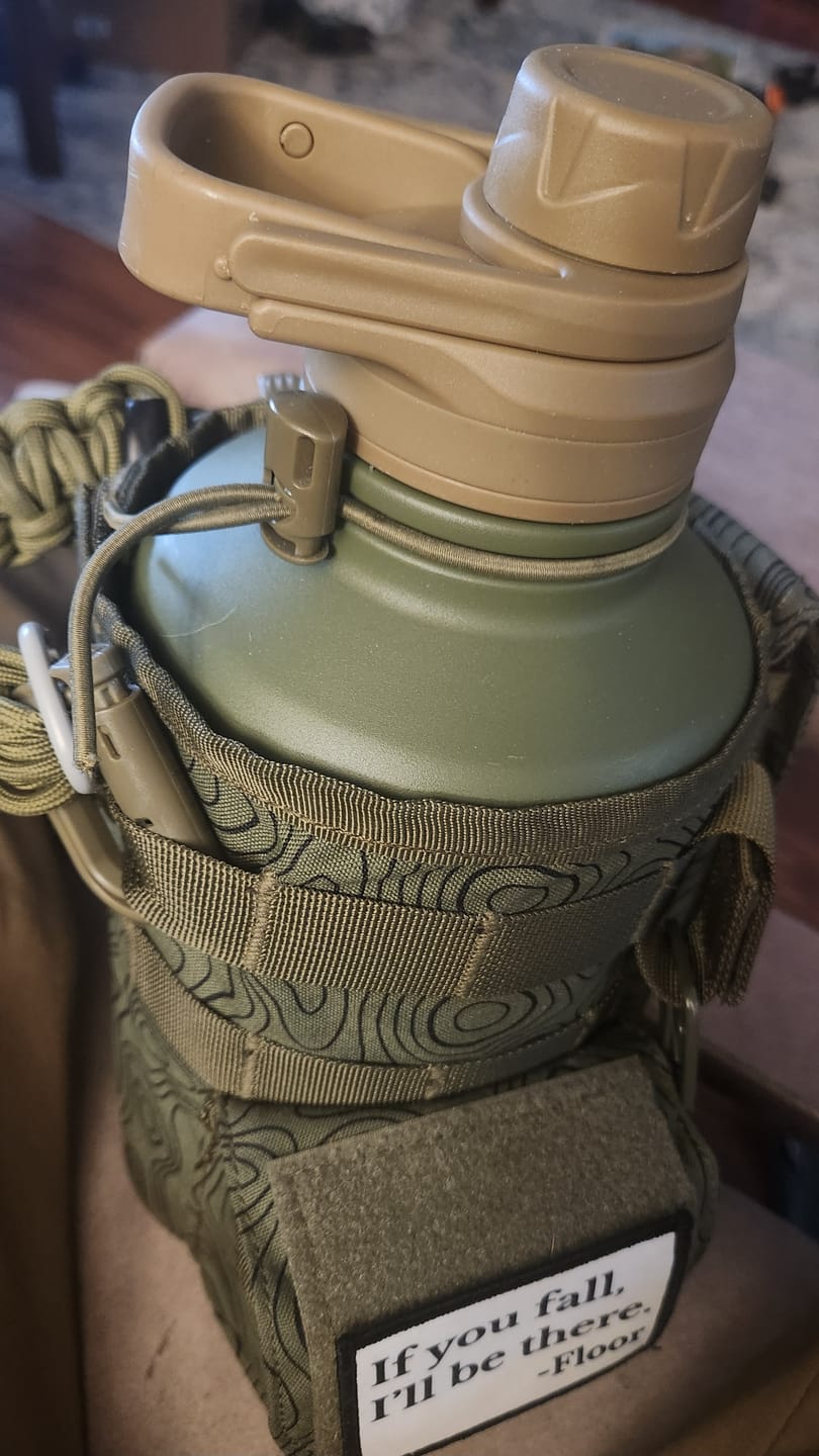 Customer photo review of Chug Caps 32oz & 64oz