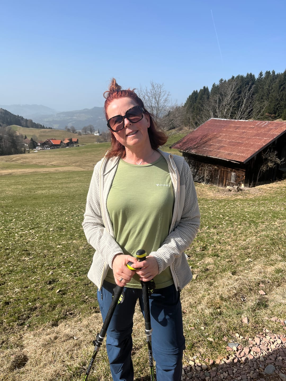 Customer photo review of Berg Sonne Kaffee - Damen Premium Organic Shirt
