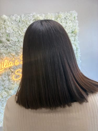 Customer photo review of Recovery Hair Mask