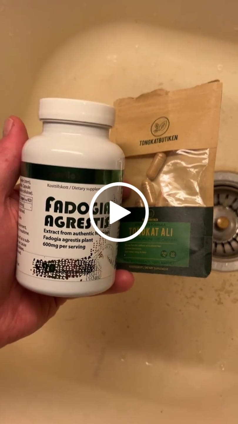 Customer video review of Fadogia Agrestis Sportlab 90 kapslar
