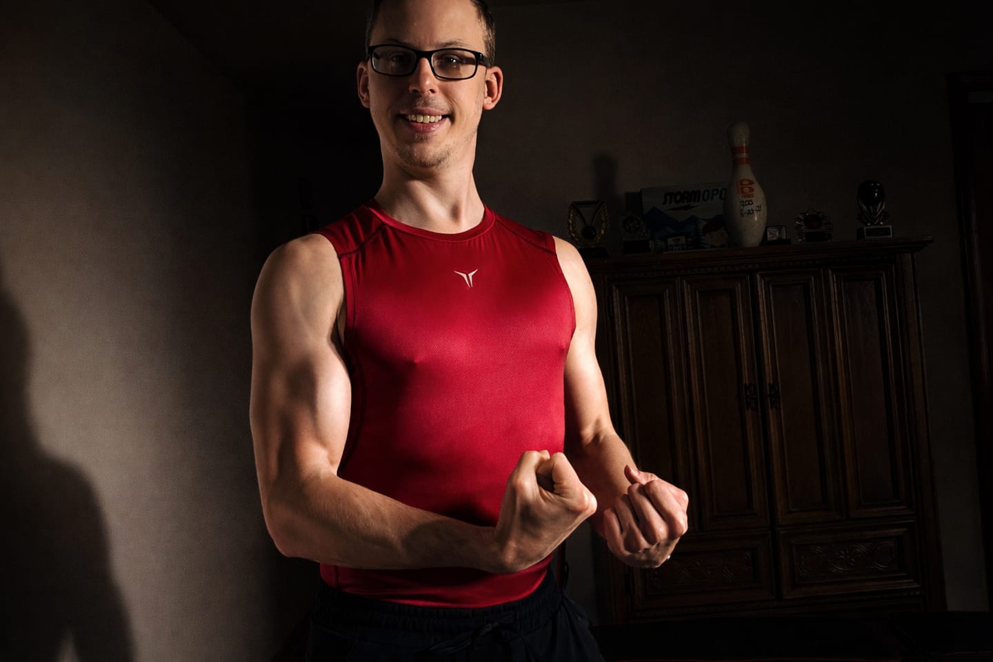 Customer photo review of ALPHA COMPRESSION TANK TOP