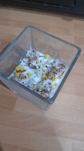 Customer photo review of Cera de Soja para Velas en Vaso (BPF)
