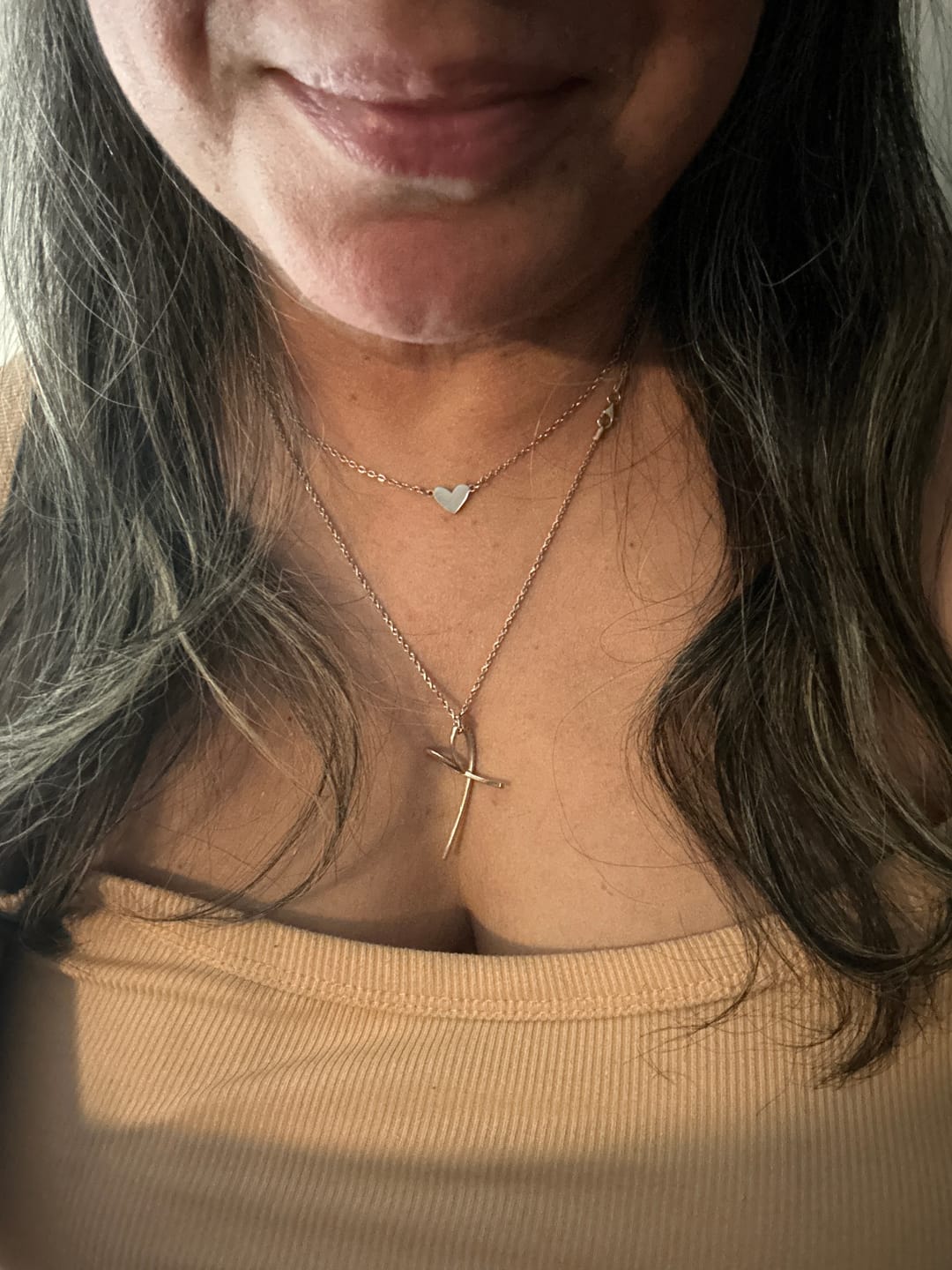 Customer photo review of The Heart Pendant Necklace