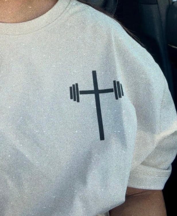 Customer photo review of Original Fitted Performance Tee