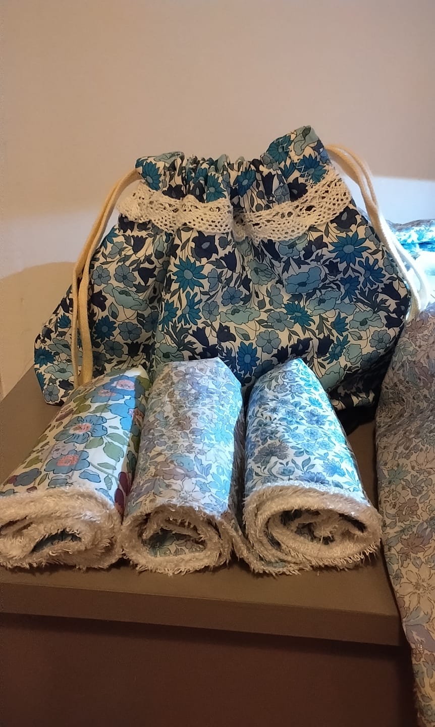 Customer photo review of Bamboo Towelling Fabric