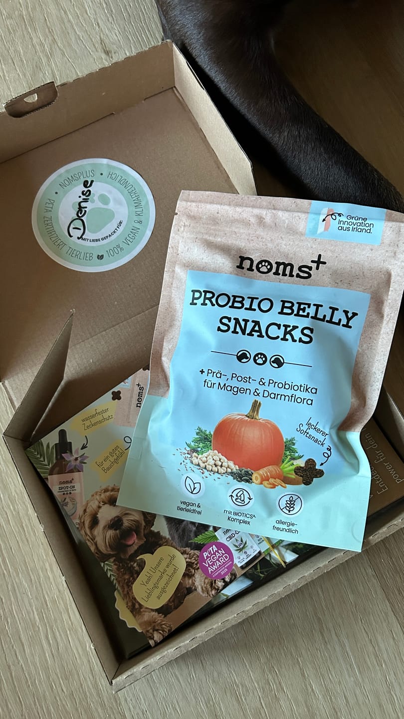 Customer photo review of Probio Belly Snacks für Hunde mit BIOTICS³-Komplex: Präbiotika, Probiotika & Postbiotika