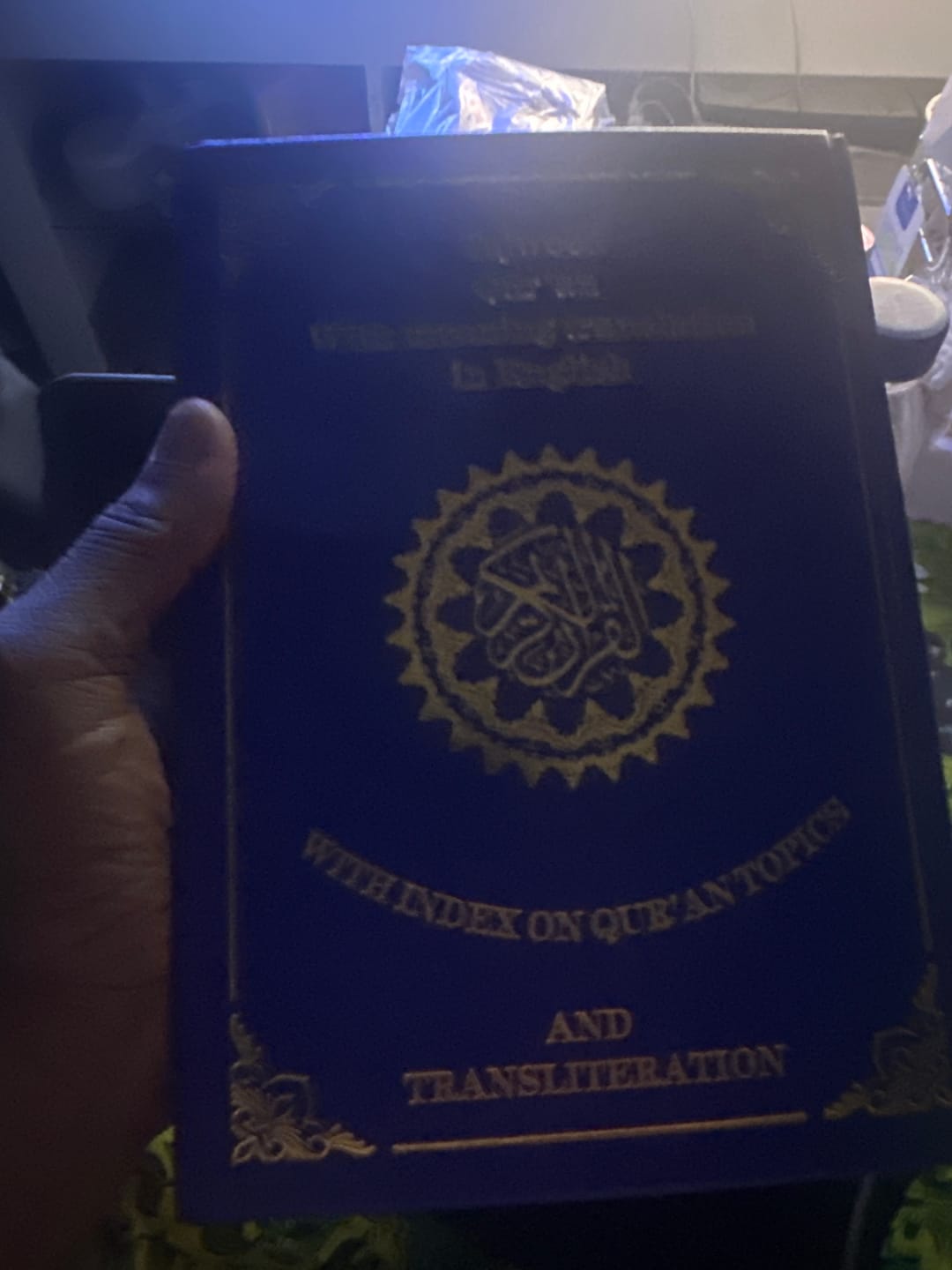 Customer photo review of Quran - Roman Transliteration + English Translation