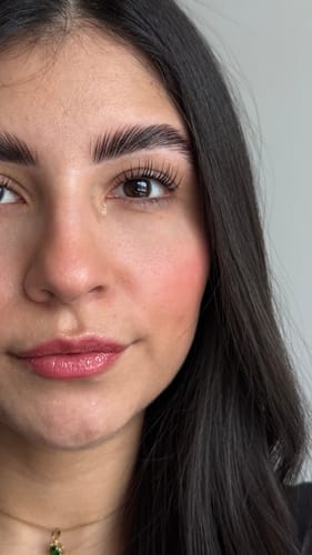 Customer photo review of Pure Care Lash & Brow Lift Pack