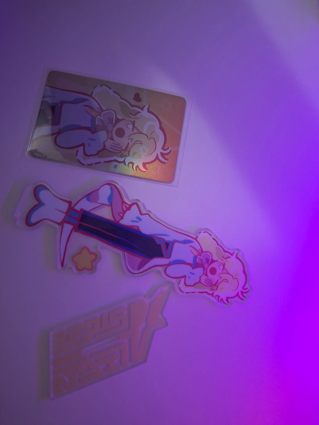 Customer photo review of Alien Stage Rabbit Series Acrylic Standee & Photocard