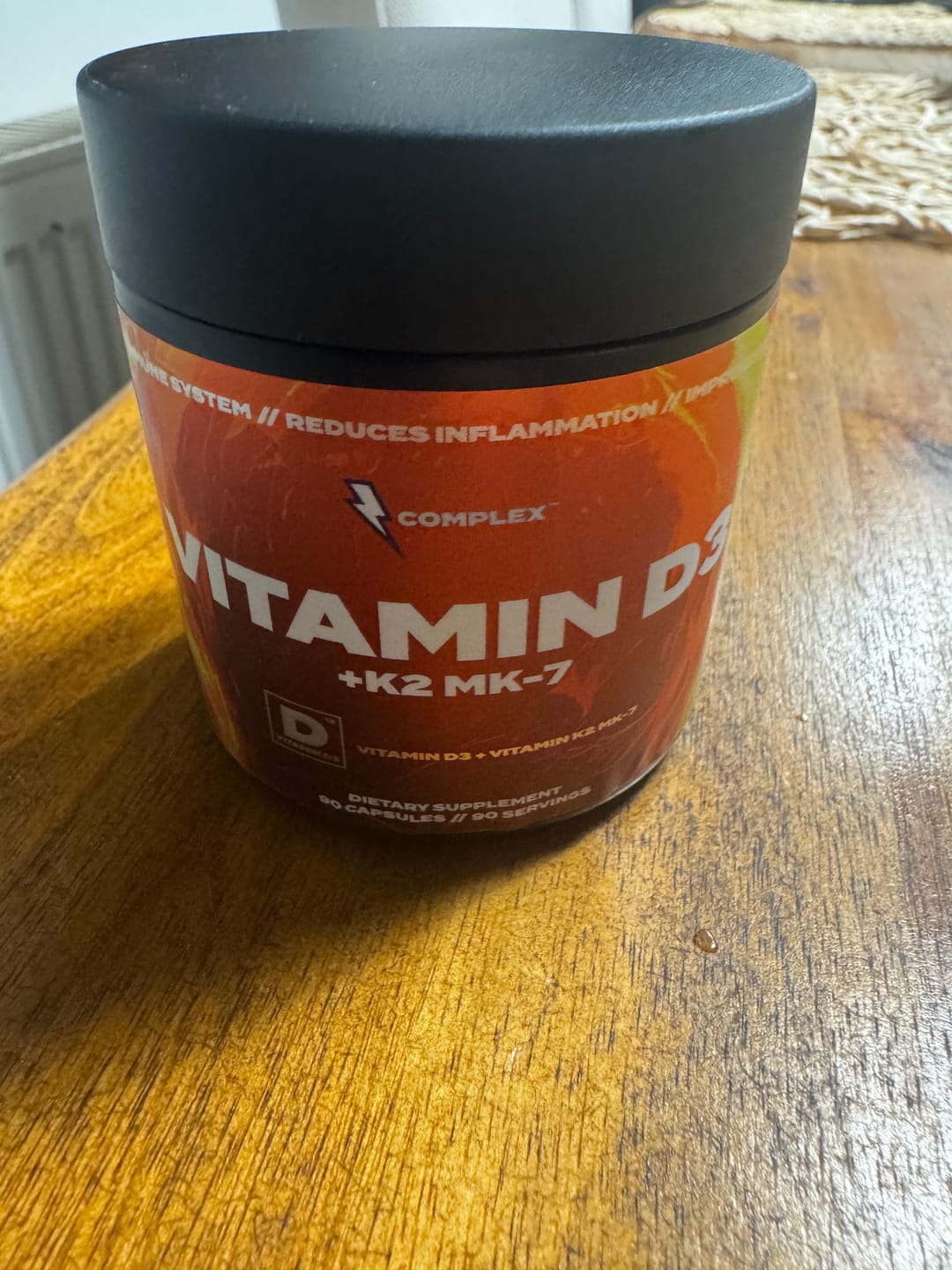 Customer photo review of Vitamin D3+K2 MK-7